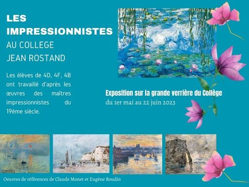 Les impressionnistes au collège Jean Rostand.jpg